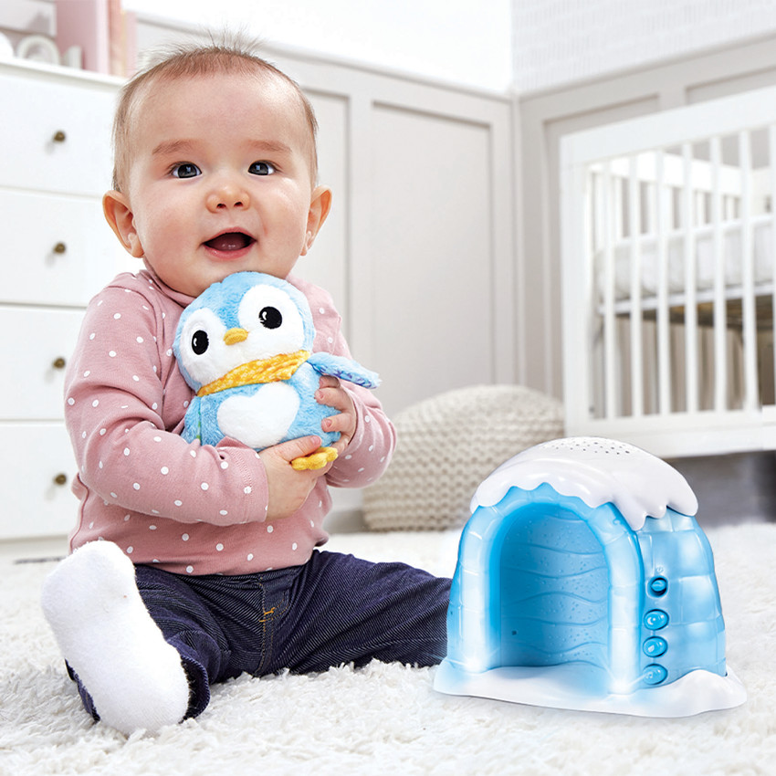 Veilleuse p'tit pingouin nuit étoilé 