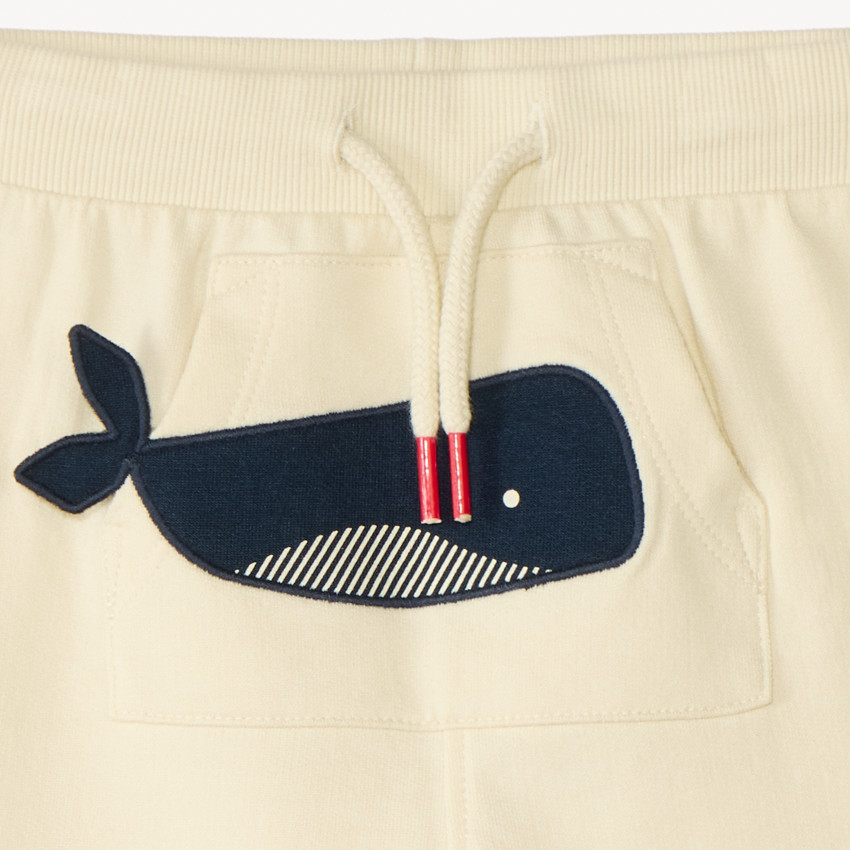 Short avec poche kangourou pour bébé garçon  