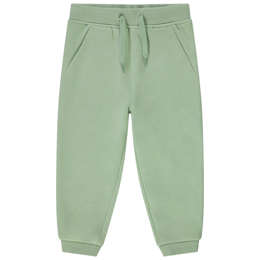 Jogging en molleton uni pour bébé garçon