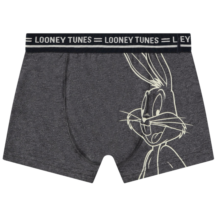 Lot de 3 boxers en jersey imprimé Bugs Bunny pour garçon 