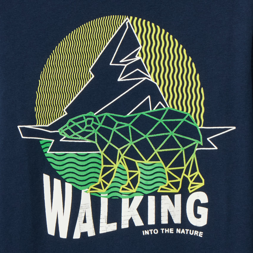 T-shirt manches longues print fantaisie pour garçon  