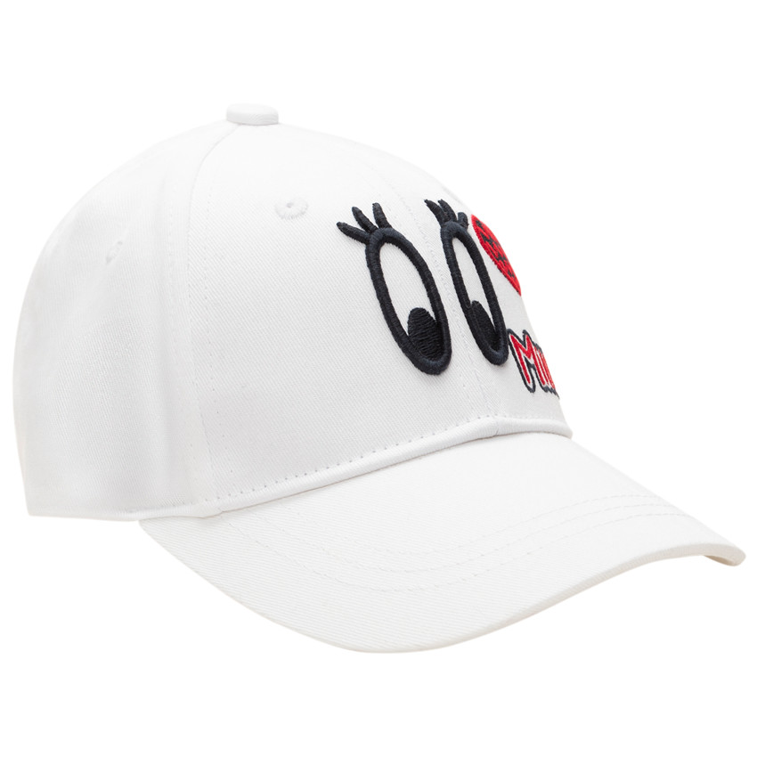 Casquette en toile broderie Minnie Disney et noeud au dos 
