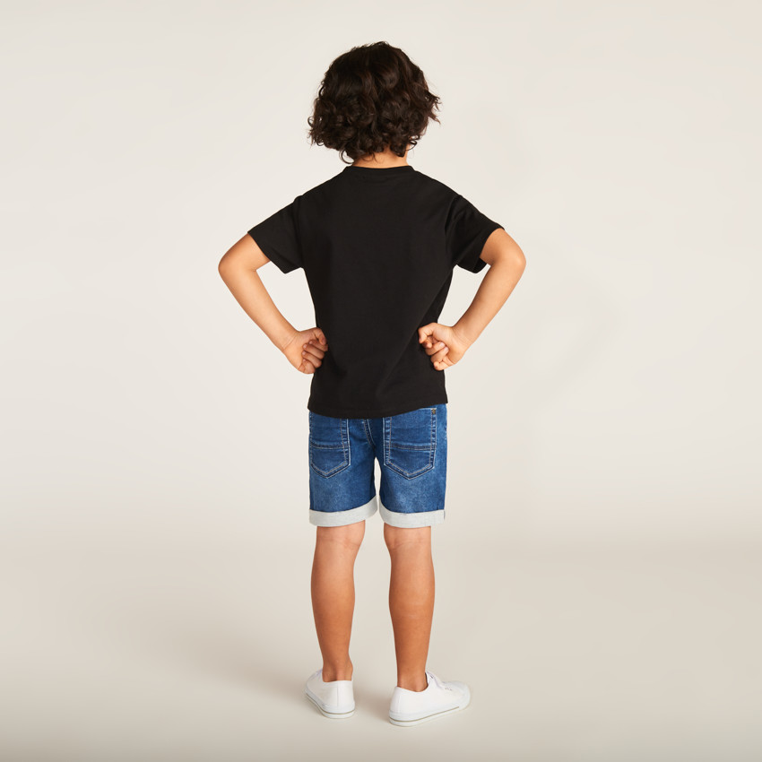 T-shirt manches courtes print Pikachu Pokémon pour garçon 