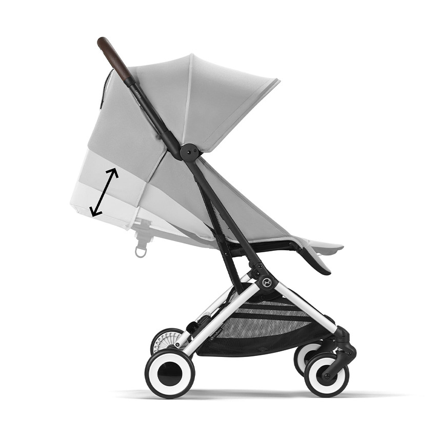Poussette ultra-compacte Orfeo silver/fog grey 