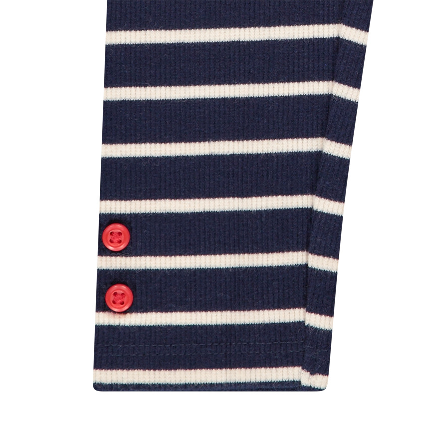 Ensemble 3 pièces tunique imprimé pommes + boléro + caleçon pour bébé fille 