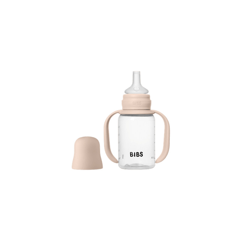 Biberon d'apprentissage avec bec verseur 150 ml - Blush