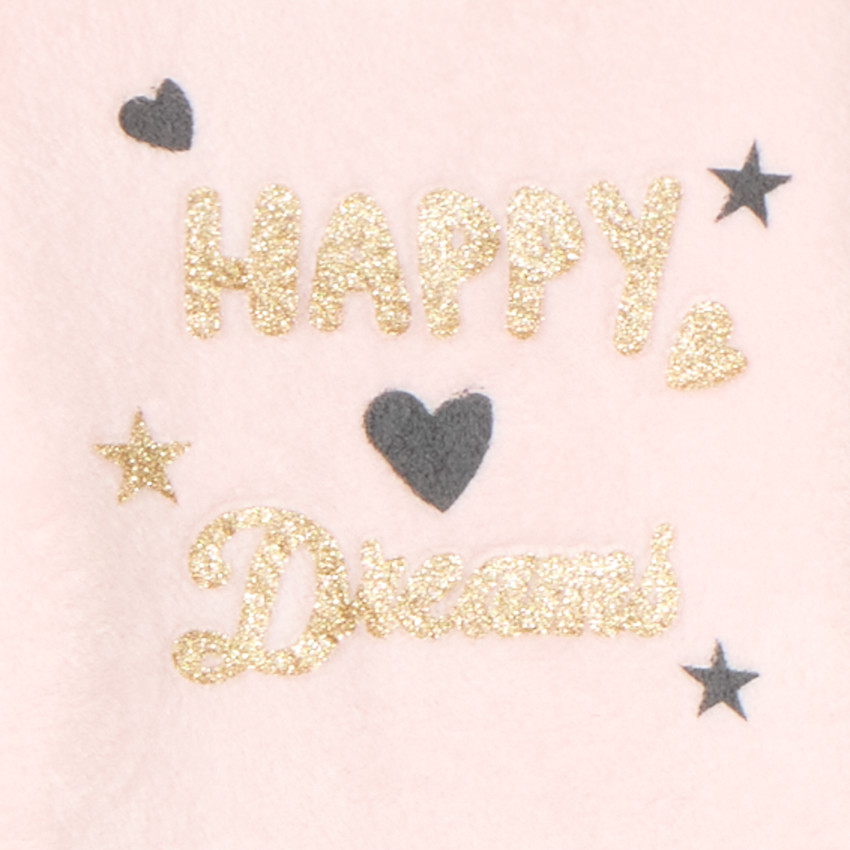 Set pyjama 2 pièces fantaisie en sherpa pour fille  