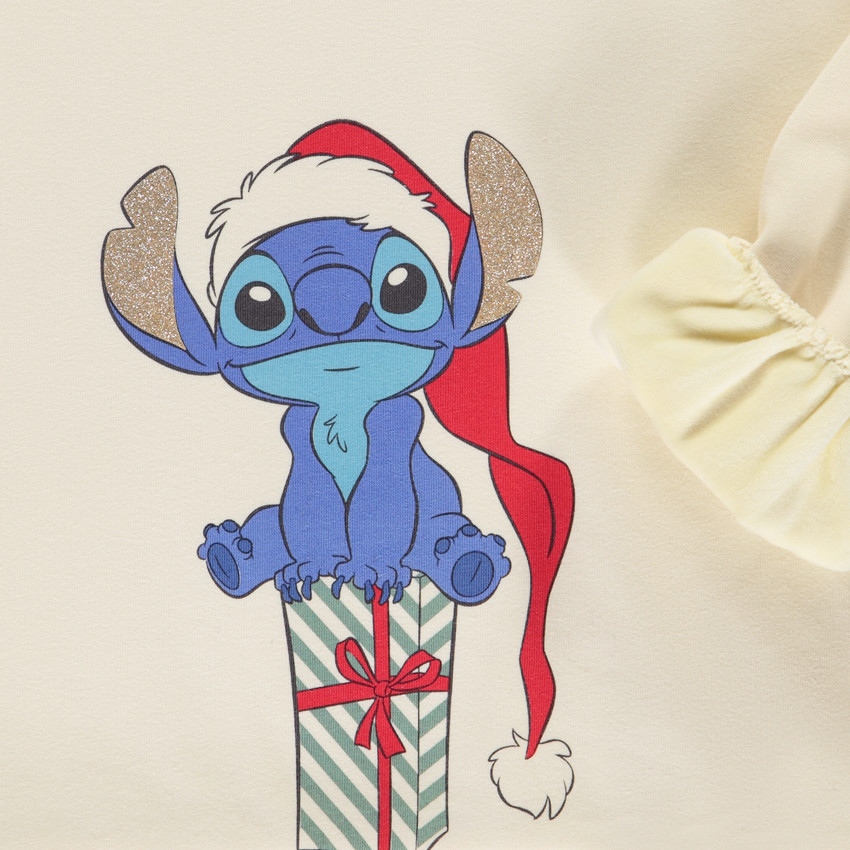 Sweat de Noël oversize Stitch Disney pour fille 