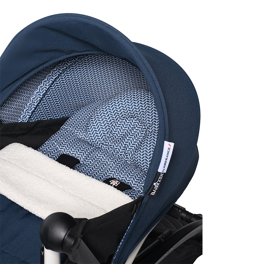 Assise pack couleur 0+ pour poussette YOYO Édition Bleu Air France - Bleu (Babyzen) - Image 2