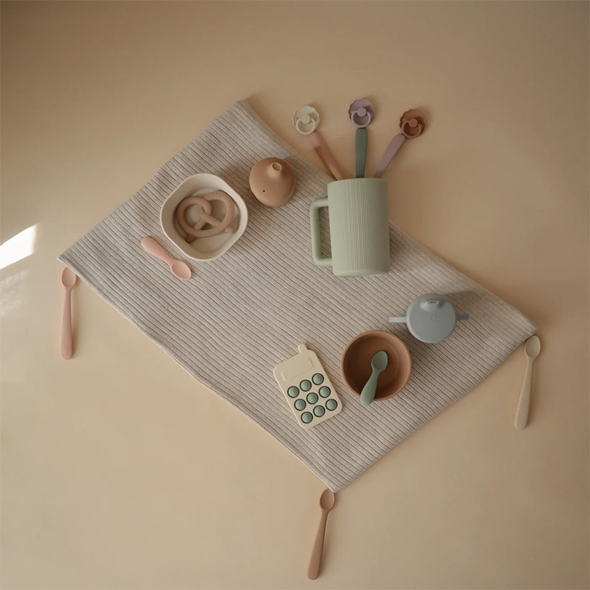 Lot de 2 cuillères Blush/Shifting Sand 