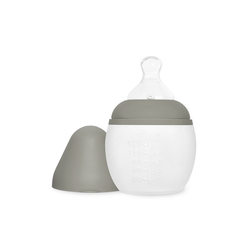 Biberon silicone Kaki 150 ml 