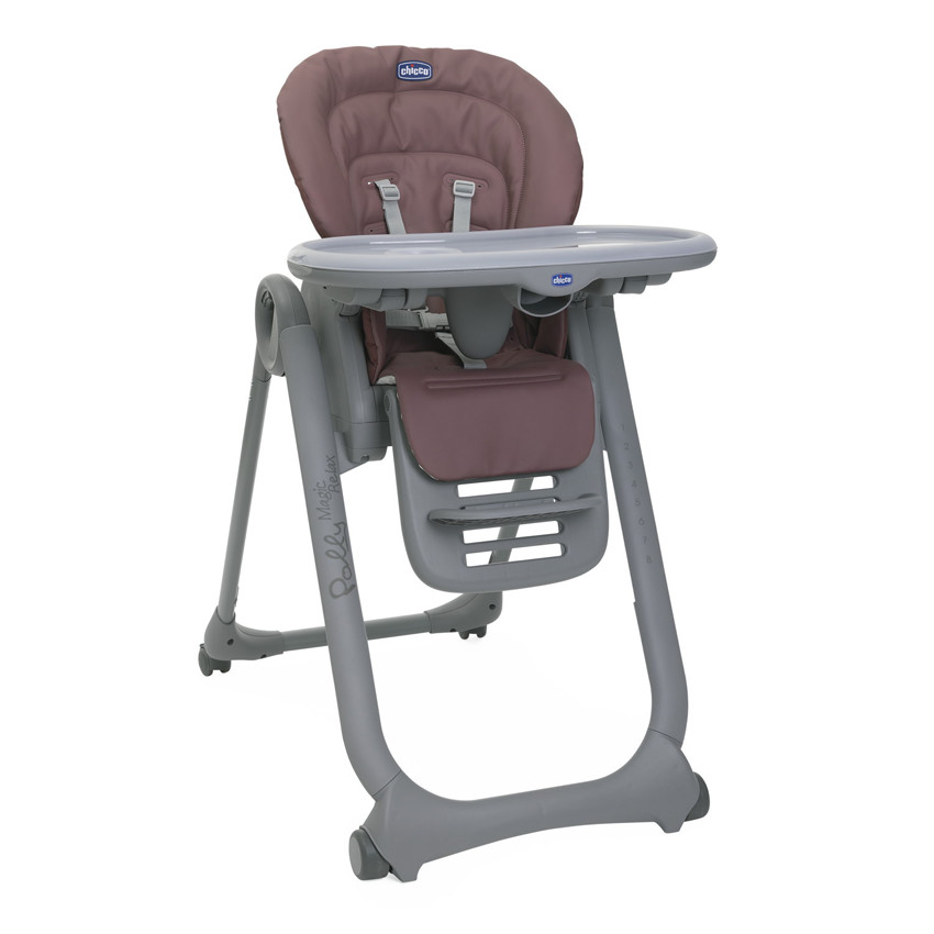 Chaise-haute réglable Polly Magic Relax - Mauve 