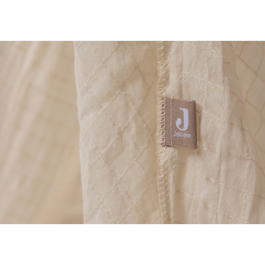 Ciel de lit moustiquaire vintage 245cm Check Sand 