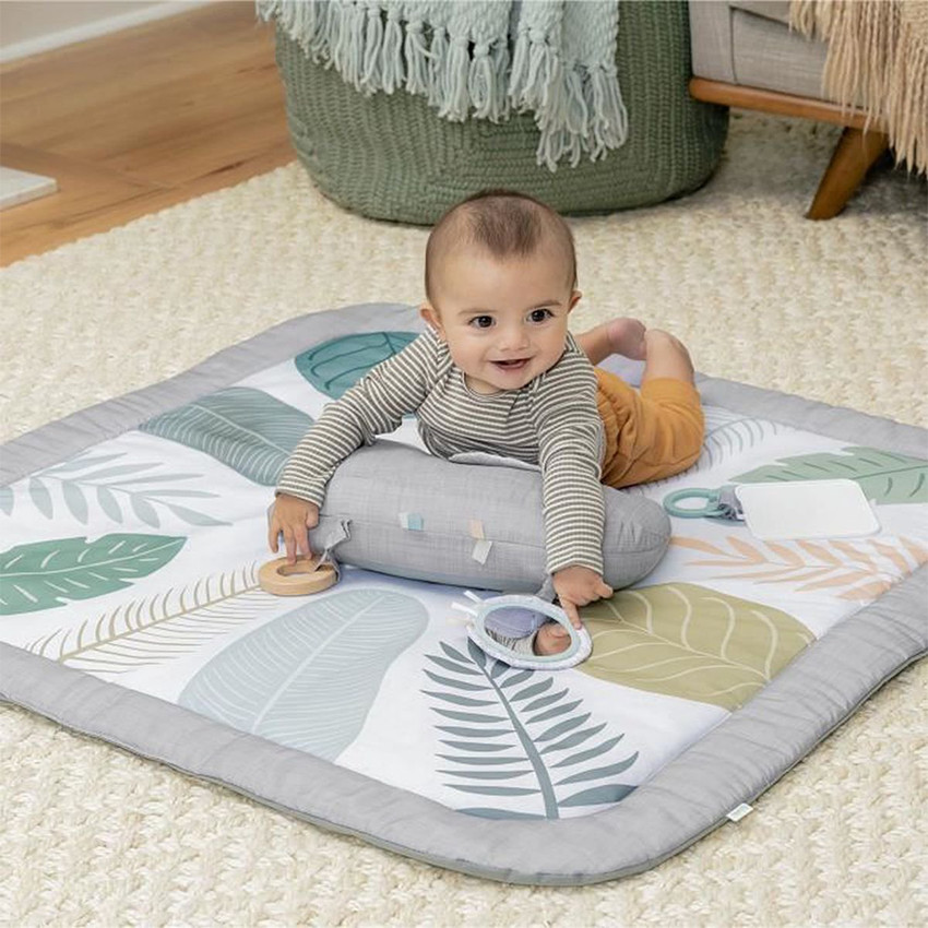 Tapis d'éveil avec cartes étapes Petit Éléphant 