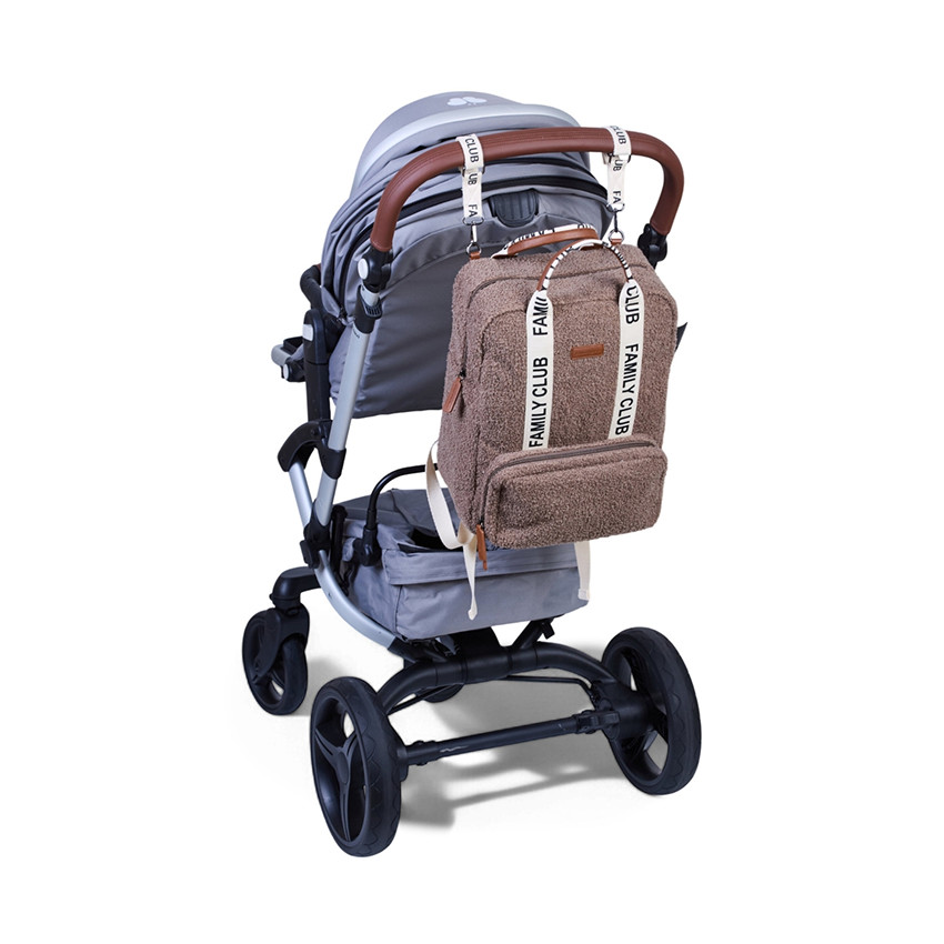 Sac à dos Family Club Signature avec accessoires teddy soft brown 
