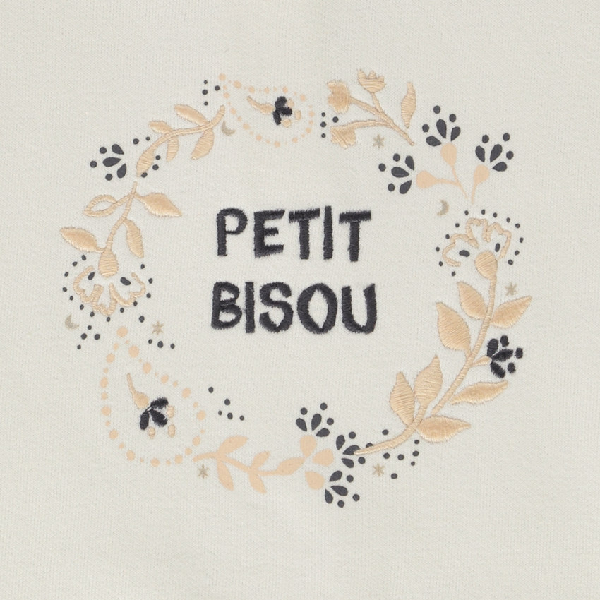 Ensemble jogging en molleton Petit Bisou pour bebe fille Orchestra