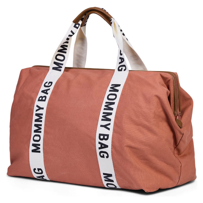 Sac à langer Mommy Bag Signature Canvas Terracotta 