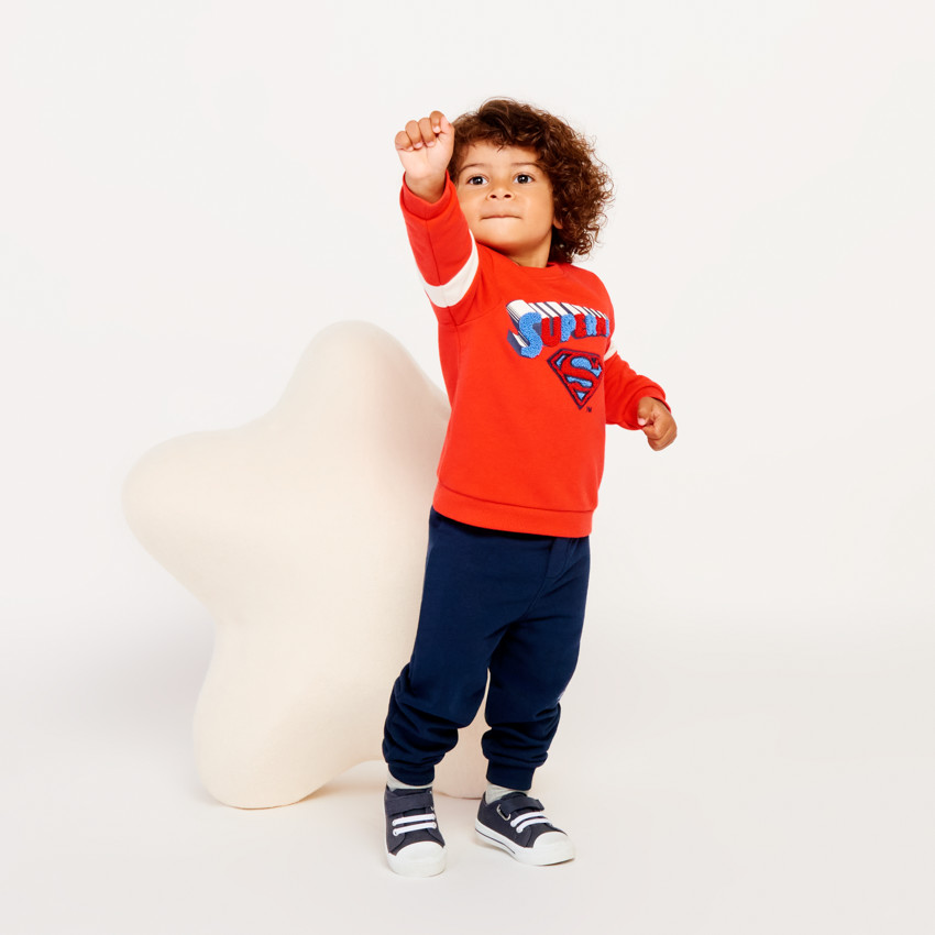 Ensemble jogging molleton Superman Warner pour bébé garçon 