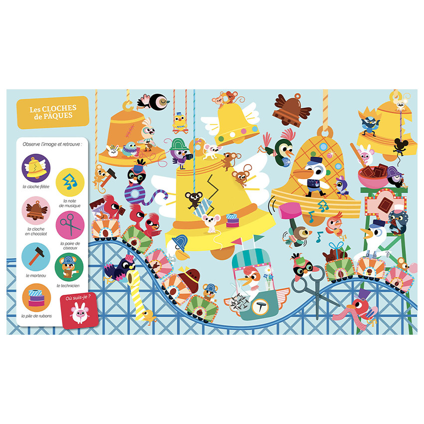 Livre Pâques Cherche & Trouve des tout-petits 12m+ 