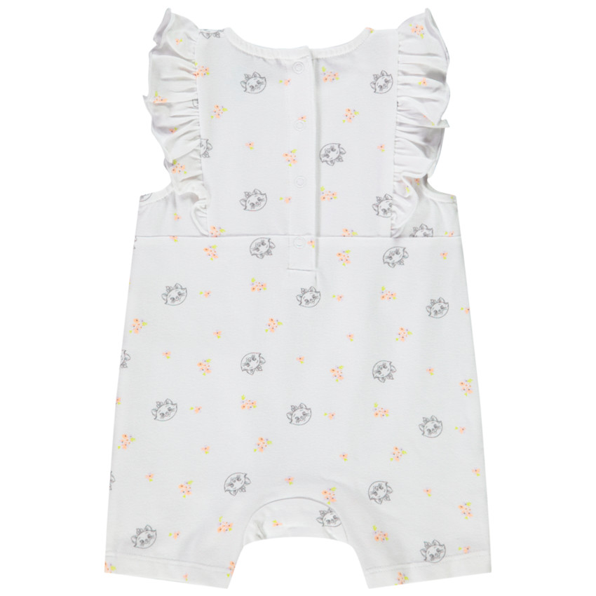 Combinaison courte en jersey imprimé Marie Disney pour bébé fille 