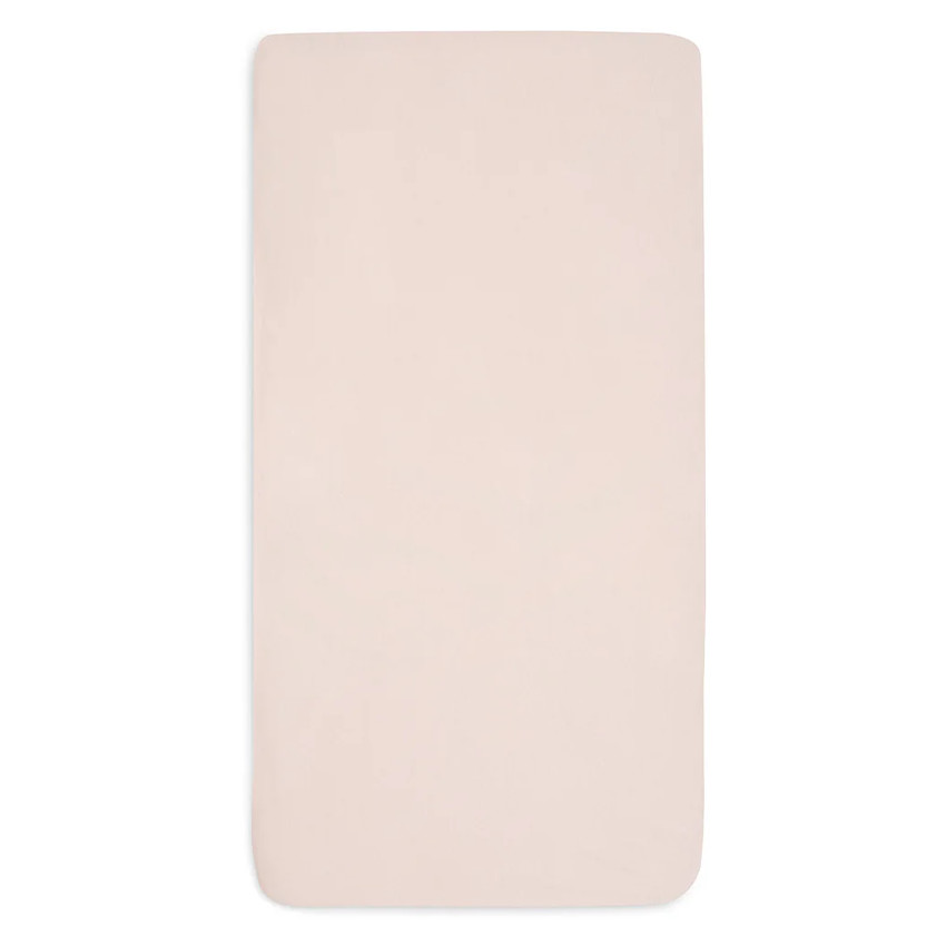 Lot de 2 draps housses lit 60x120cm Blush/Wild Rose 