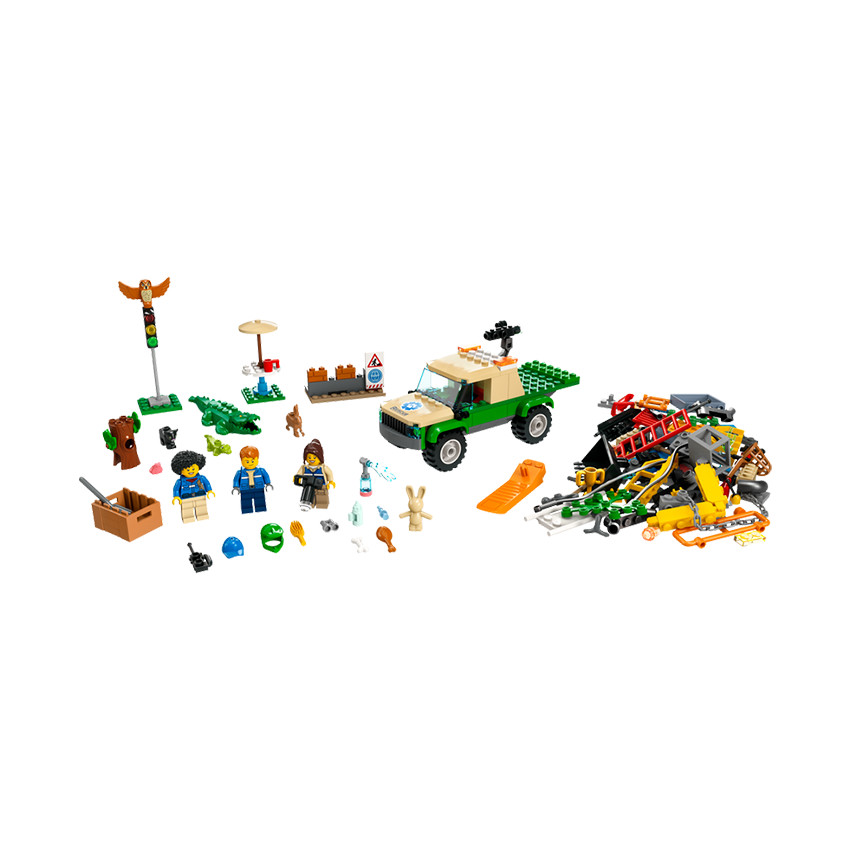 Missions de sauvetage des animaux sauvages - Lego City 