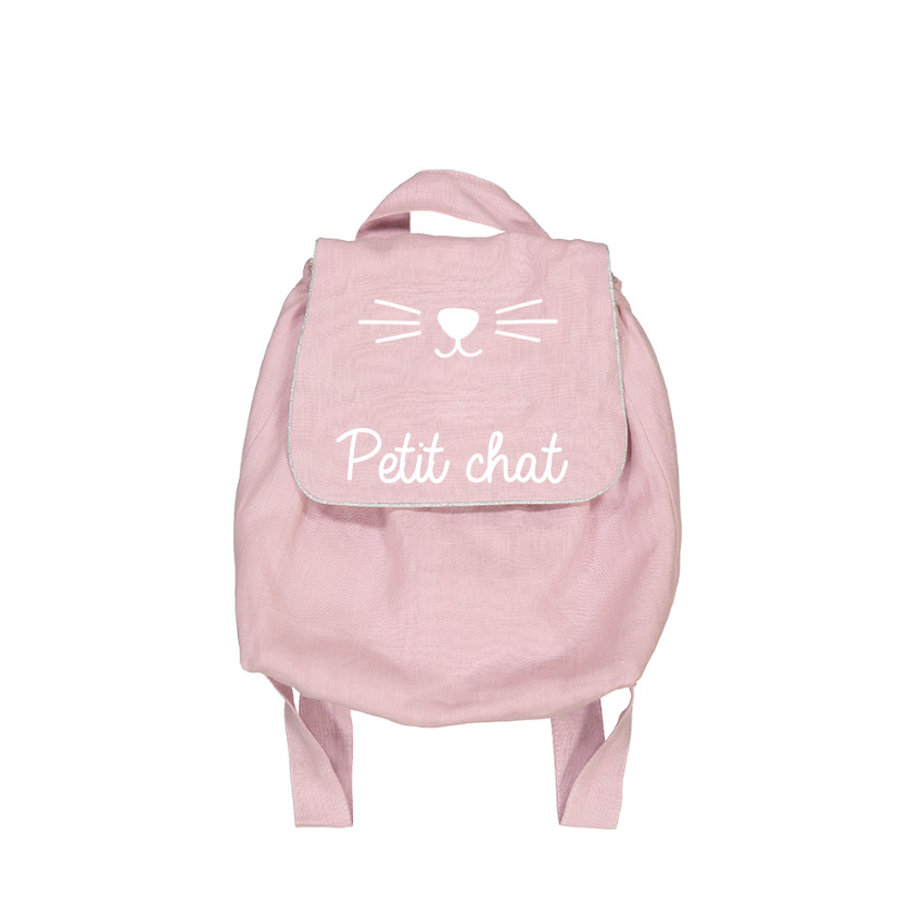 Oh la la Paris - Sac à dos Petit chat - Rose - Rose