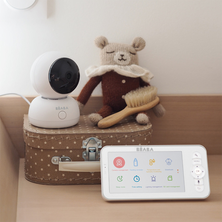 Babyphone vidéo Zen Premium - Blanc (Béaba) - Image 1