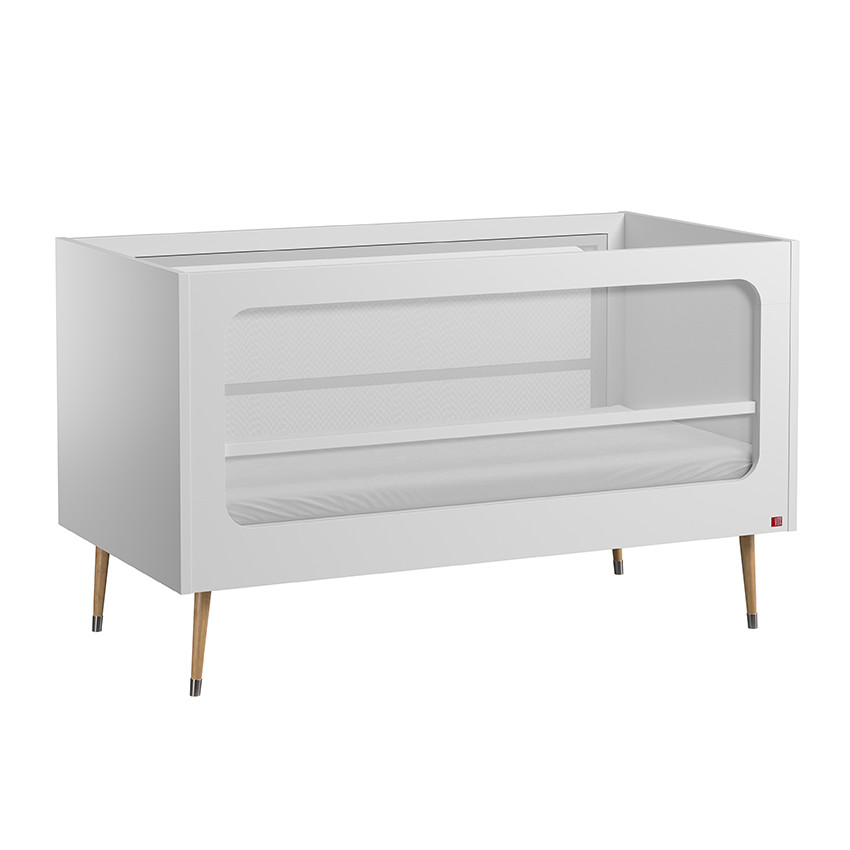 Lit évolutif 70x140 cm Bosque - Blanc 