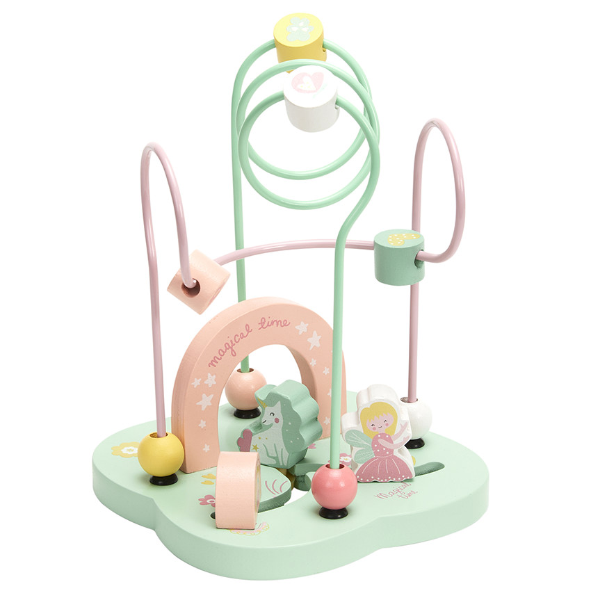 Boulier labyrinthe à spirale en bois Little Poesy 