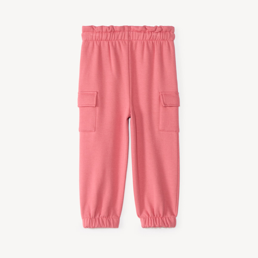Pantalon de jogging bébé fille style cargo 