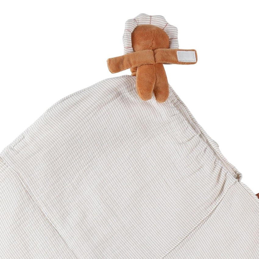 Couverture d'activités en mousseline 50 x 50 cm Babou & Kendi 