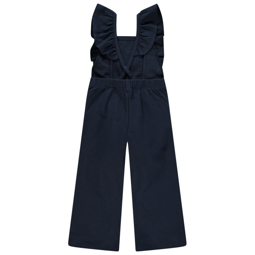  Salopette longue en jacquard pour enfant fille  