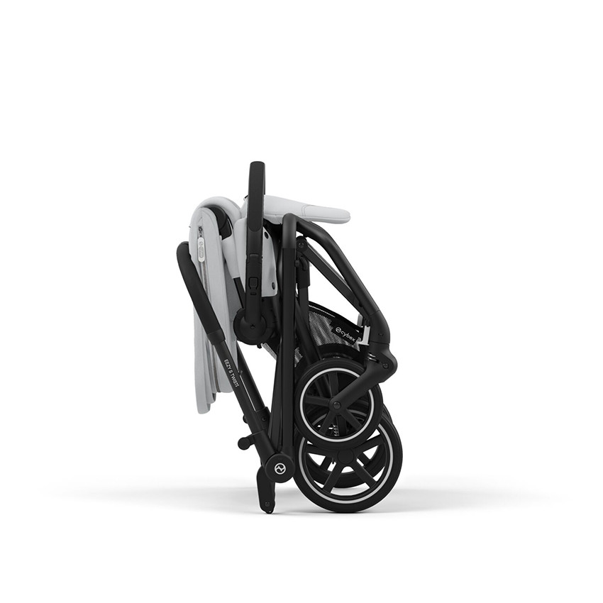 Poussette à siège rotatif Eezy S Twist+ 2 black/fog grey 