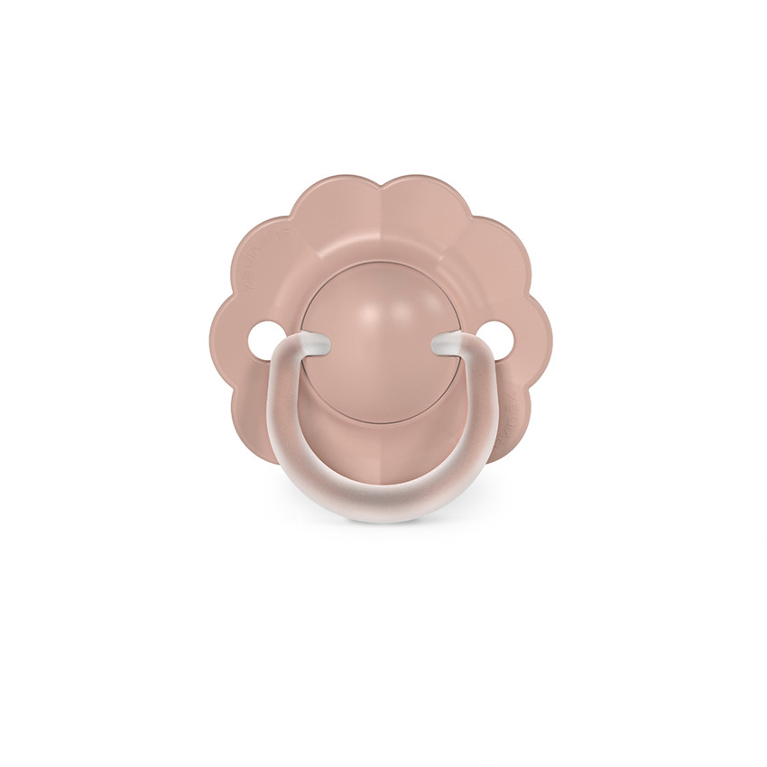 Sucette physiologique en silicone SX PRO Wonder 0-6 mois rose