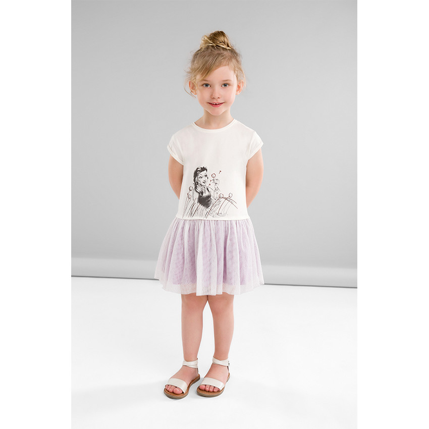 Robe effet 2 en 1 print Disney Belle 