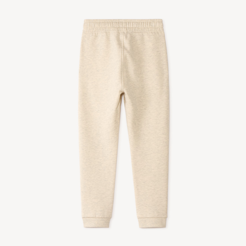 Pantalon de jogging fille en molleton uni 