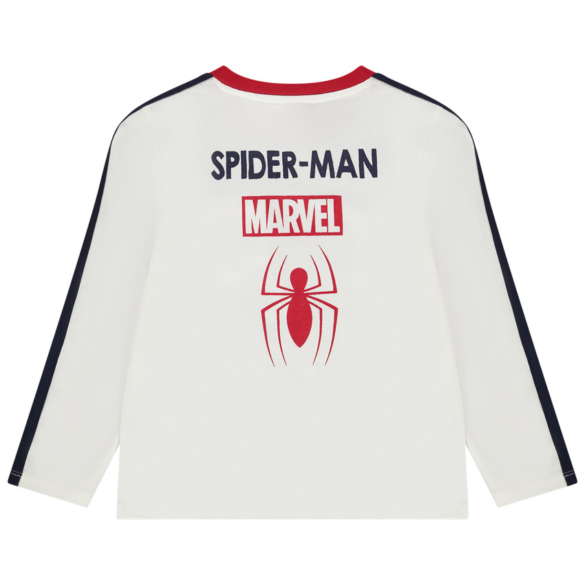 T-shirt manches longues avec sequins magiques Spider-Man Marvel pour garçon 