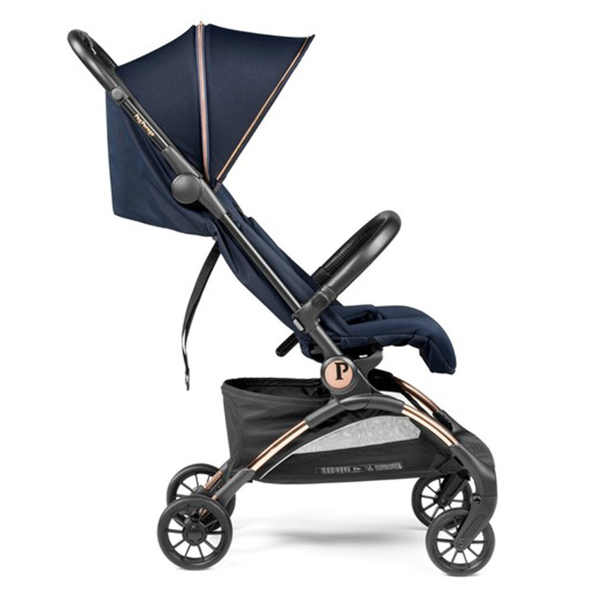 Poussette canne inclinable Volo Ultra Compacte Blue Shine 