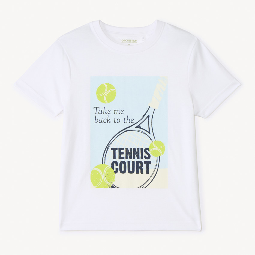 T-shirt manches courtes printé pour garçon 