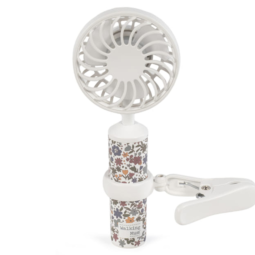 Ventilateur pour poussette Fleurs 