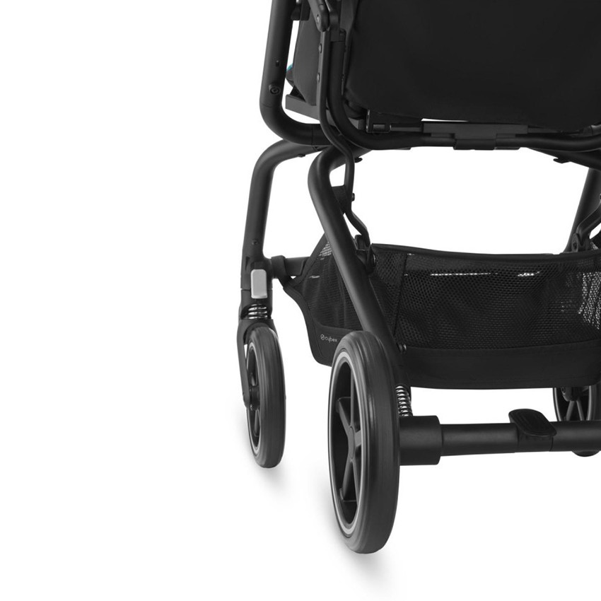 Poussette Eezy S+2 châssis noir - Soho Grey 