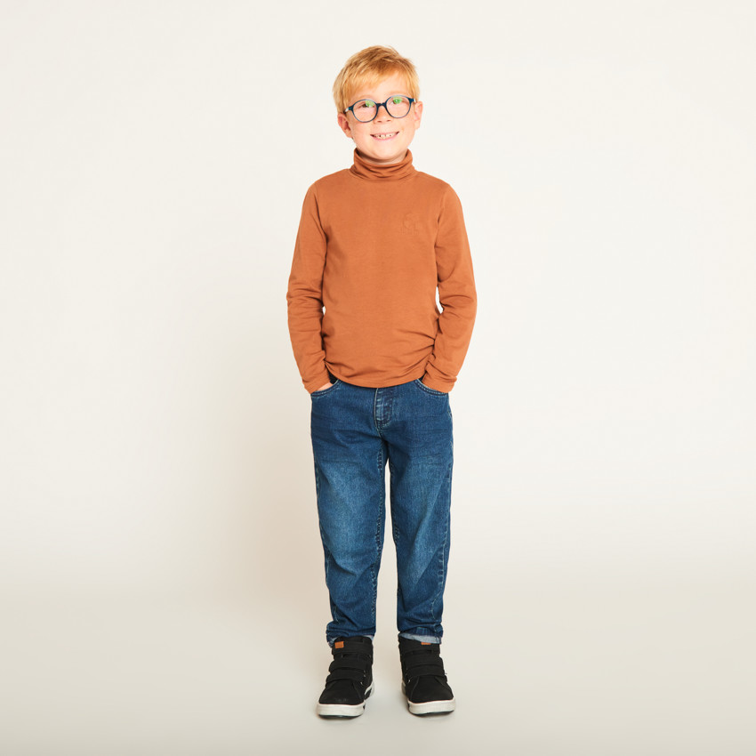 Jean style denim élastiqué pour garçon 