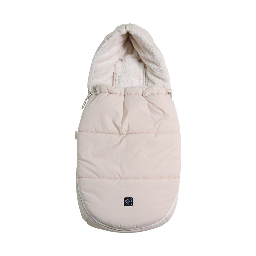 Chancelière doublée sherpa Hoody 2.0 sand cream 