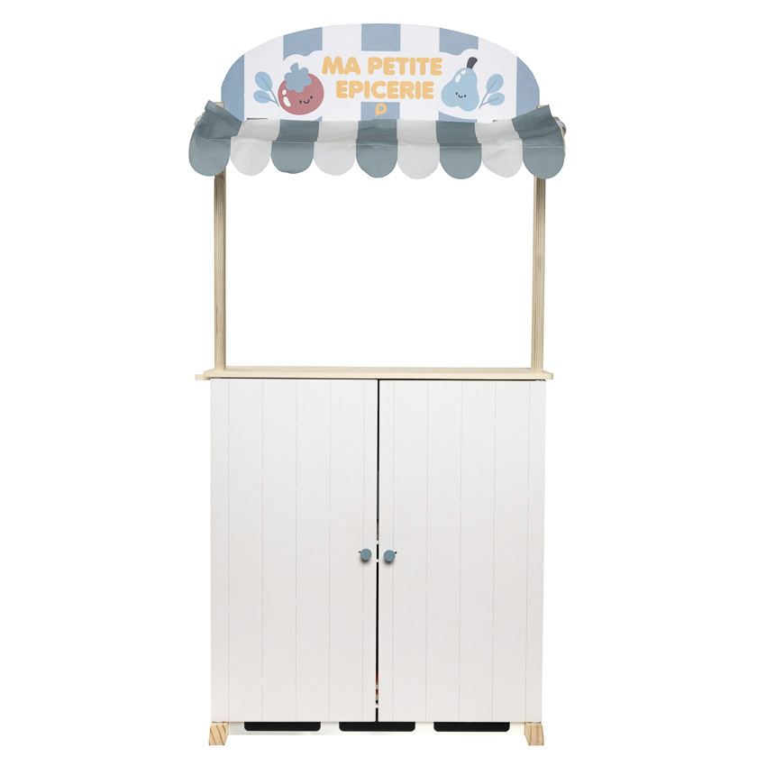 Set dinette en bois Mon épicerie fine 