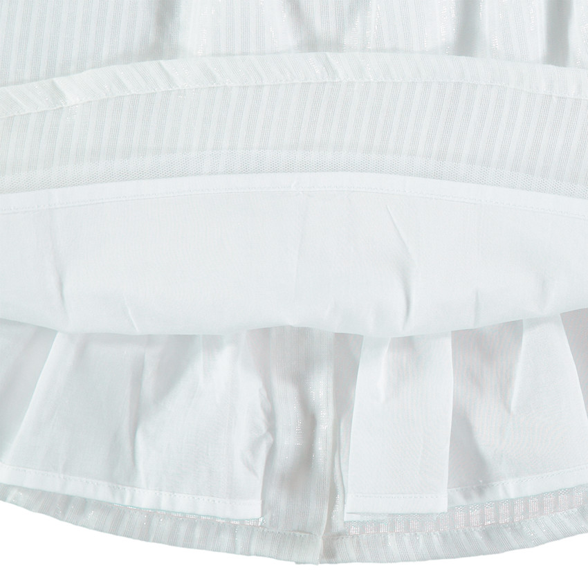 Ensemble de cérémonie robe volantée et bloomer assorti 