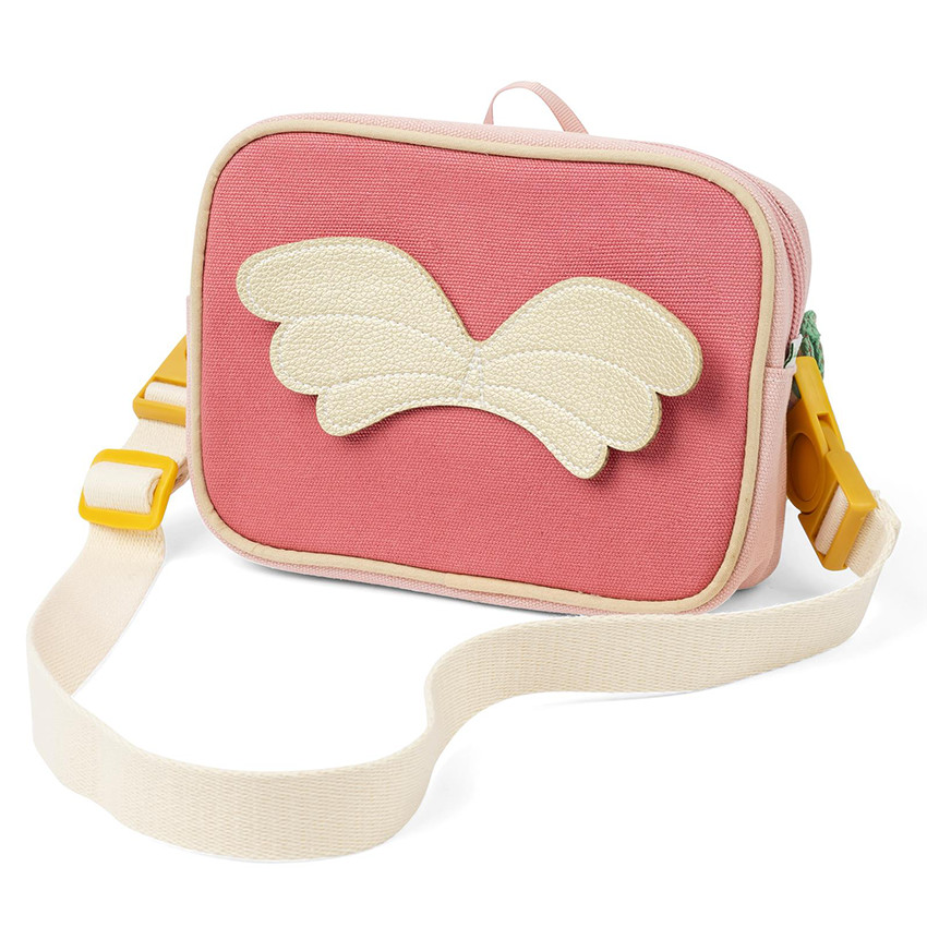 Pochette avec sangle Rose Lena 