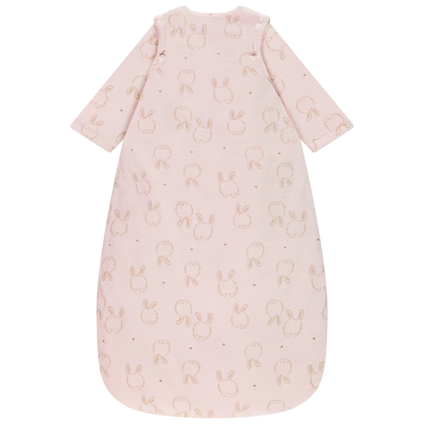 Gigoteuse TOG 3 à manches amovibles imprimé lapins pour bébé fille 