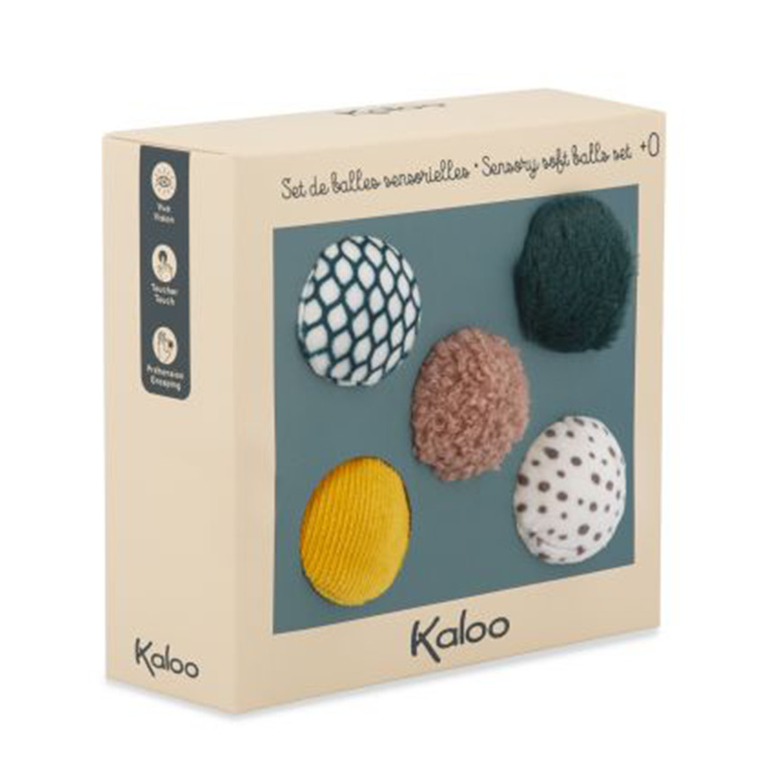 Set de 5 balles sensorielles stimuli 