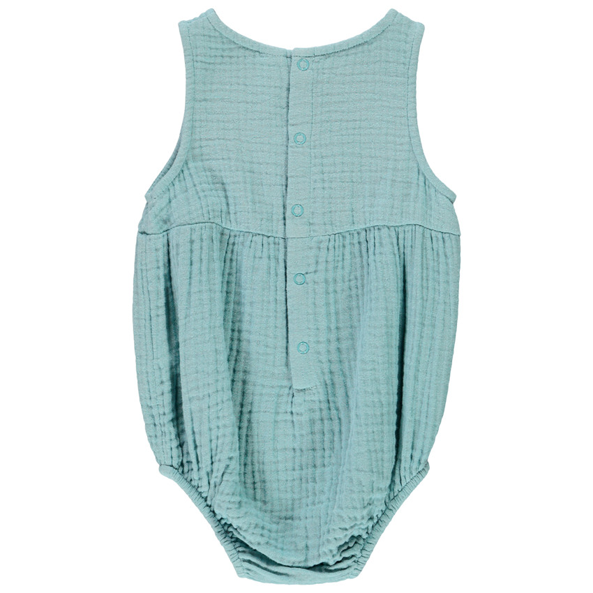 Combinaison courte motif arc-en-ciel pour bébé garçon 